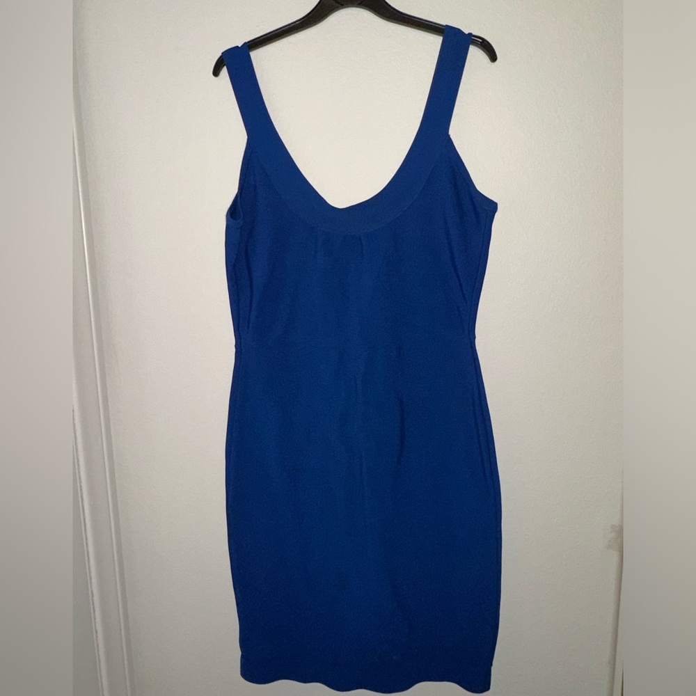 BCBGMaxAzria Blue Dress